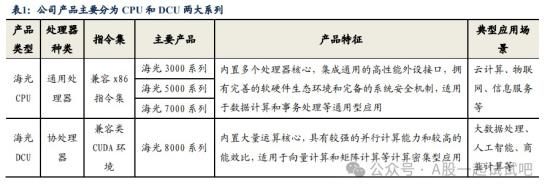 算力+人工智能，前三代CPU产品已实现商业化，子公司持有AMD永久授权，去年净利预增超46%，这家公司DCU产品性能生态位列第一梯队  第1张